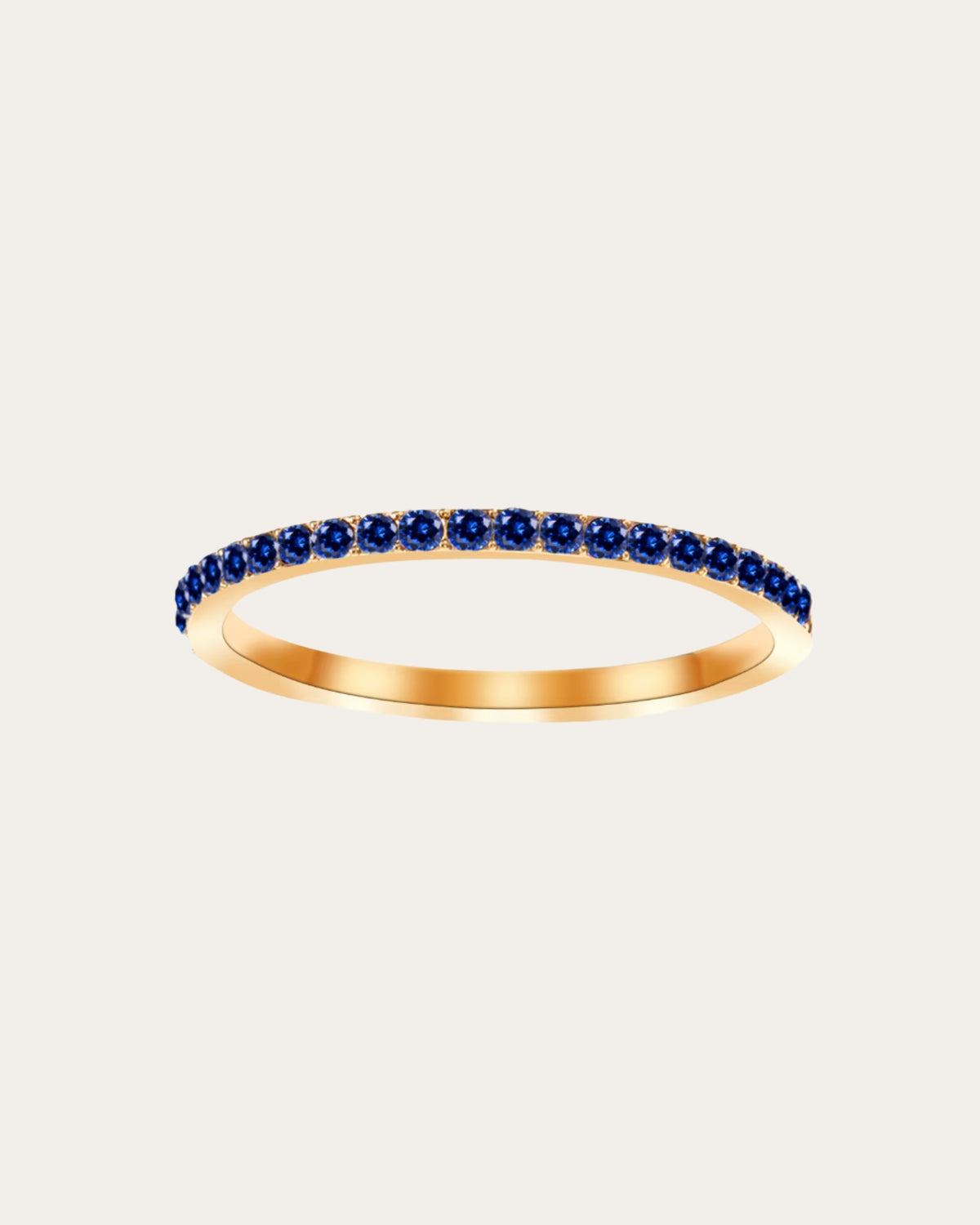 Gold Dainty Birthstone Rings