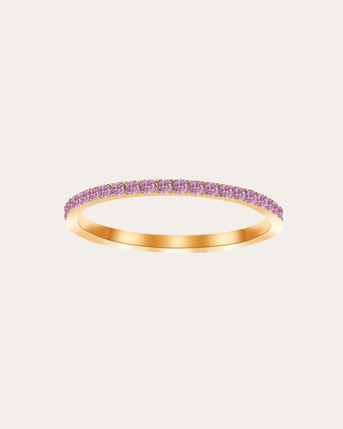 Gold Dainty Birthstone Rings