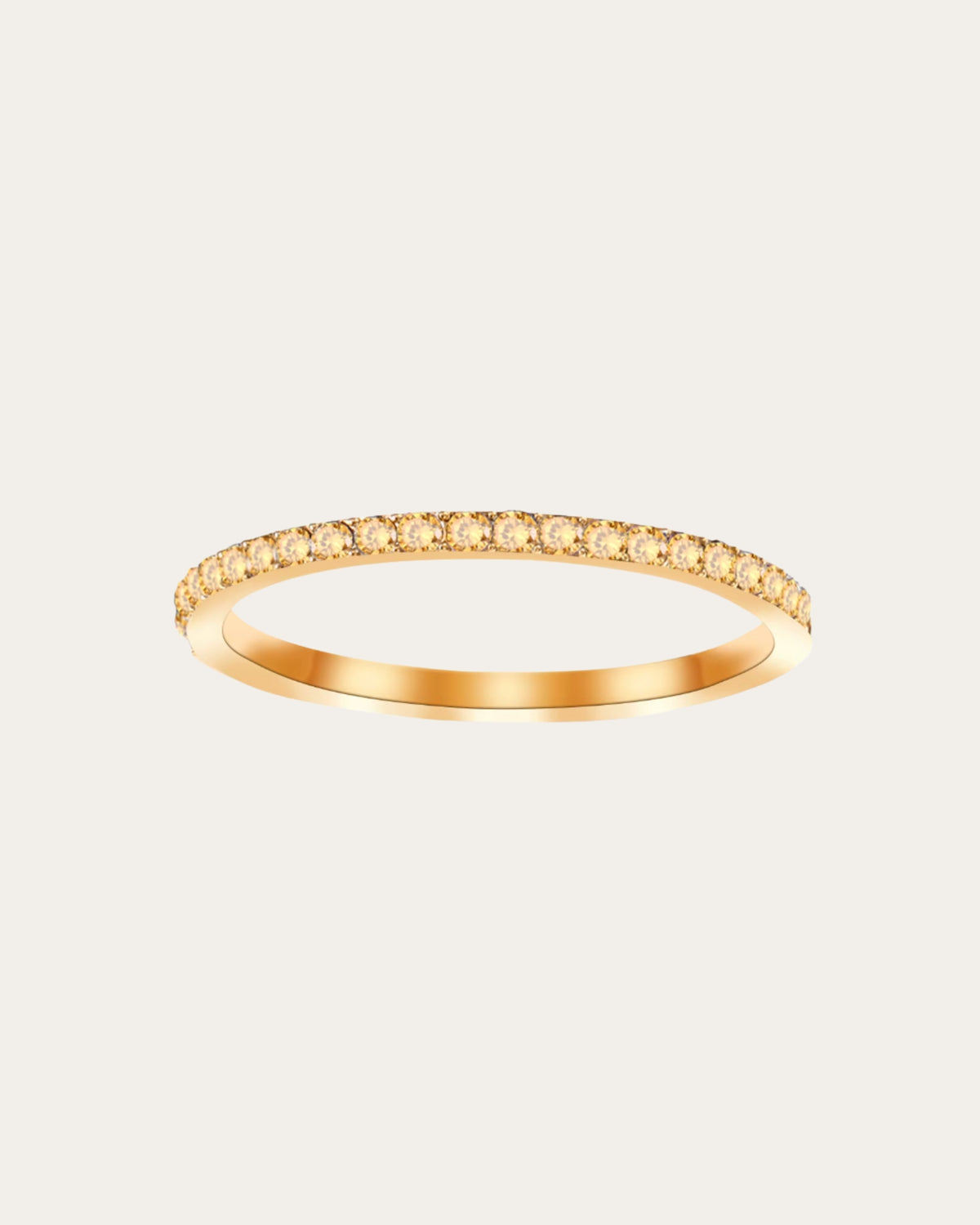 Gold Dainty Birthstone Rings