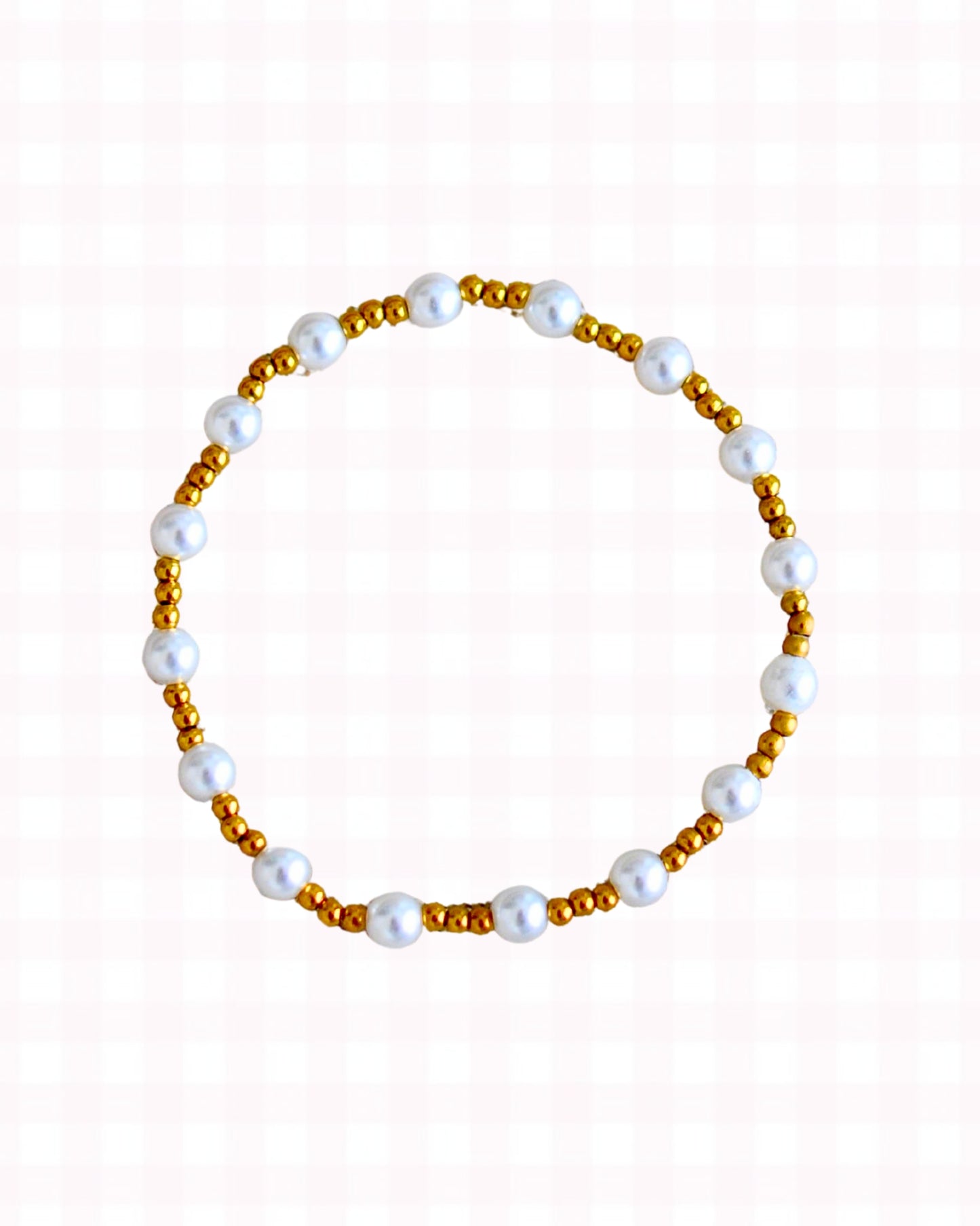 Lainey Pearl Beaded Bracelet