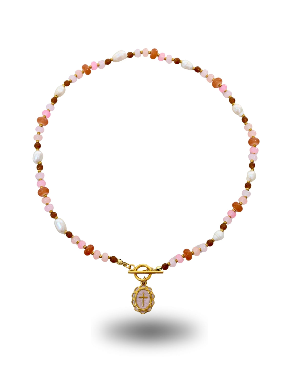 Faith Beaded Necklace