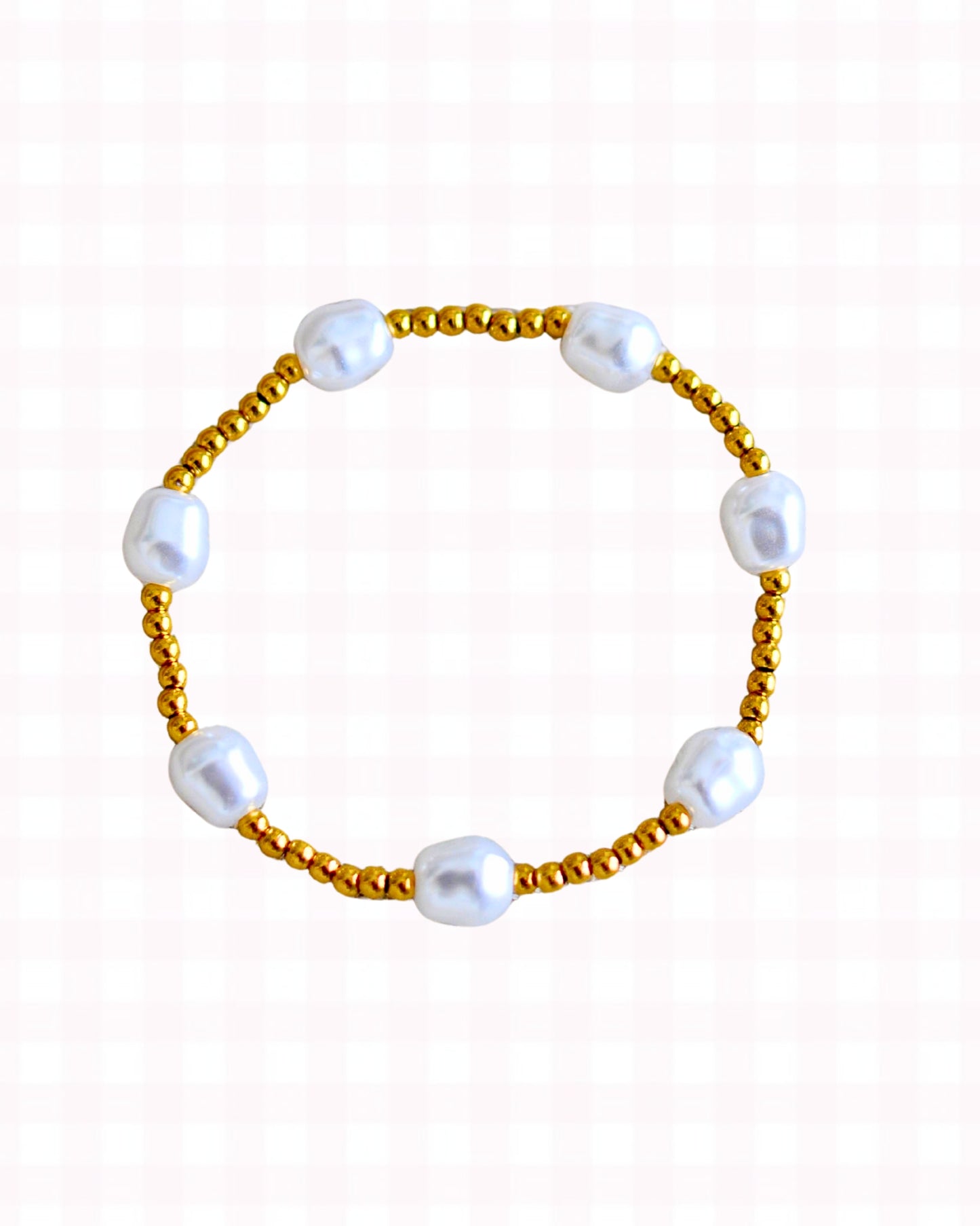 Savannah Pearl Beaded Bracelet