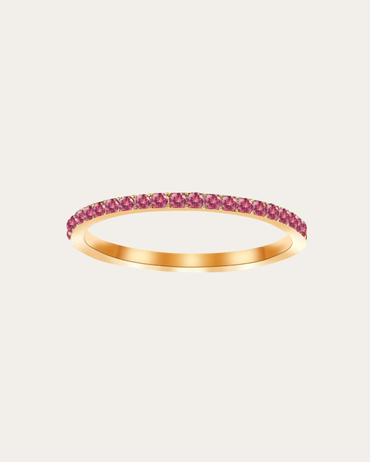 Gold Dainty Birthstone Rings
