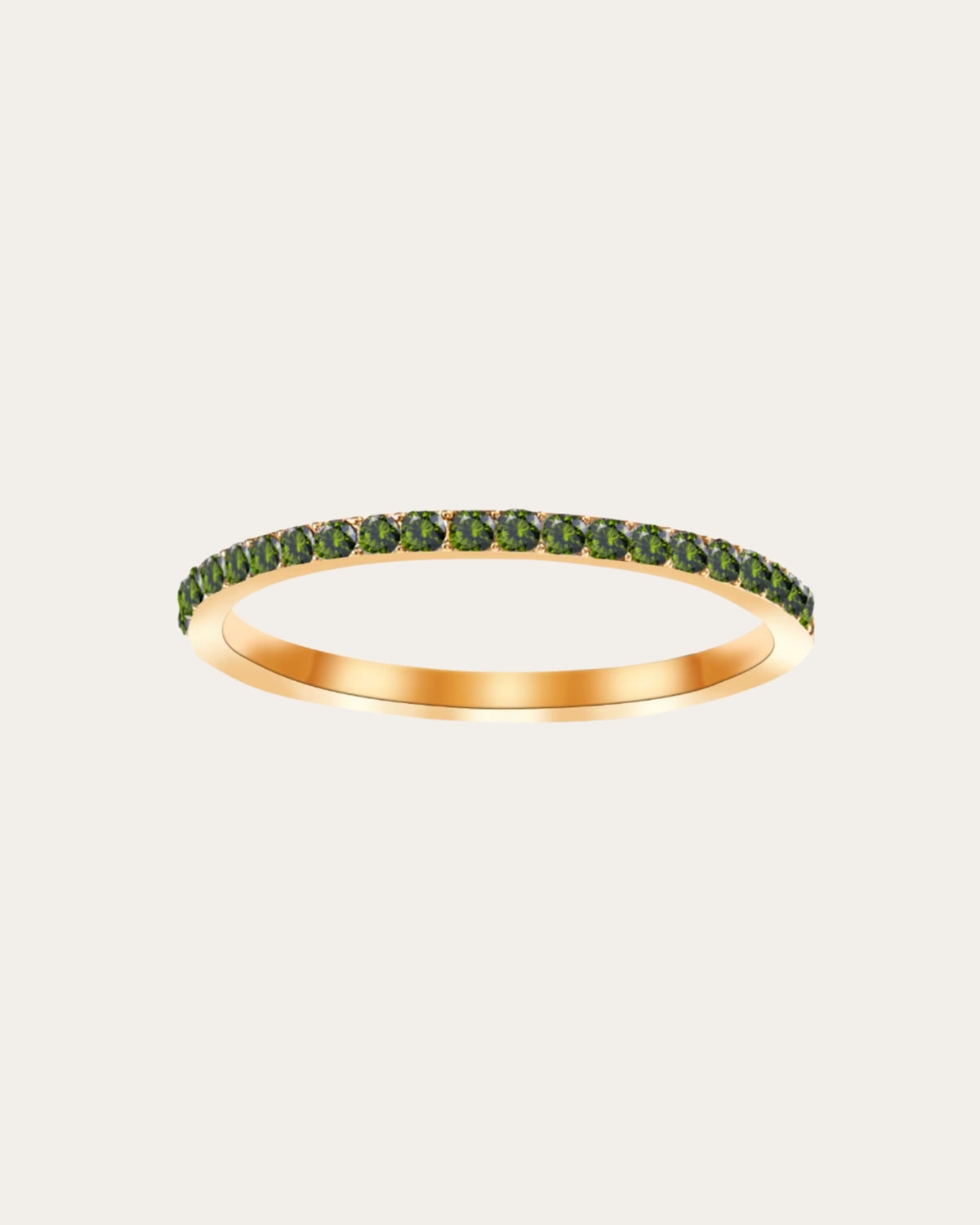 Gold Dainty Birthstone Rings