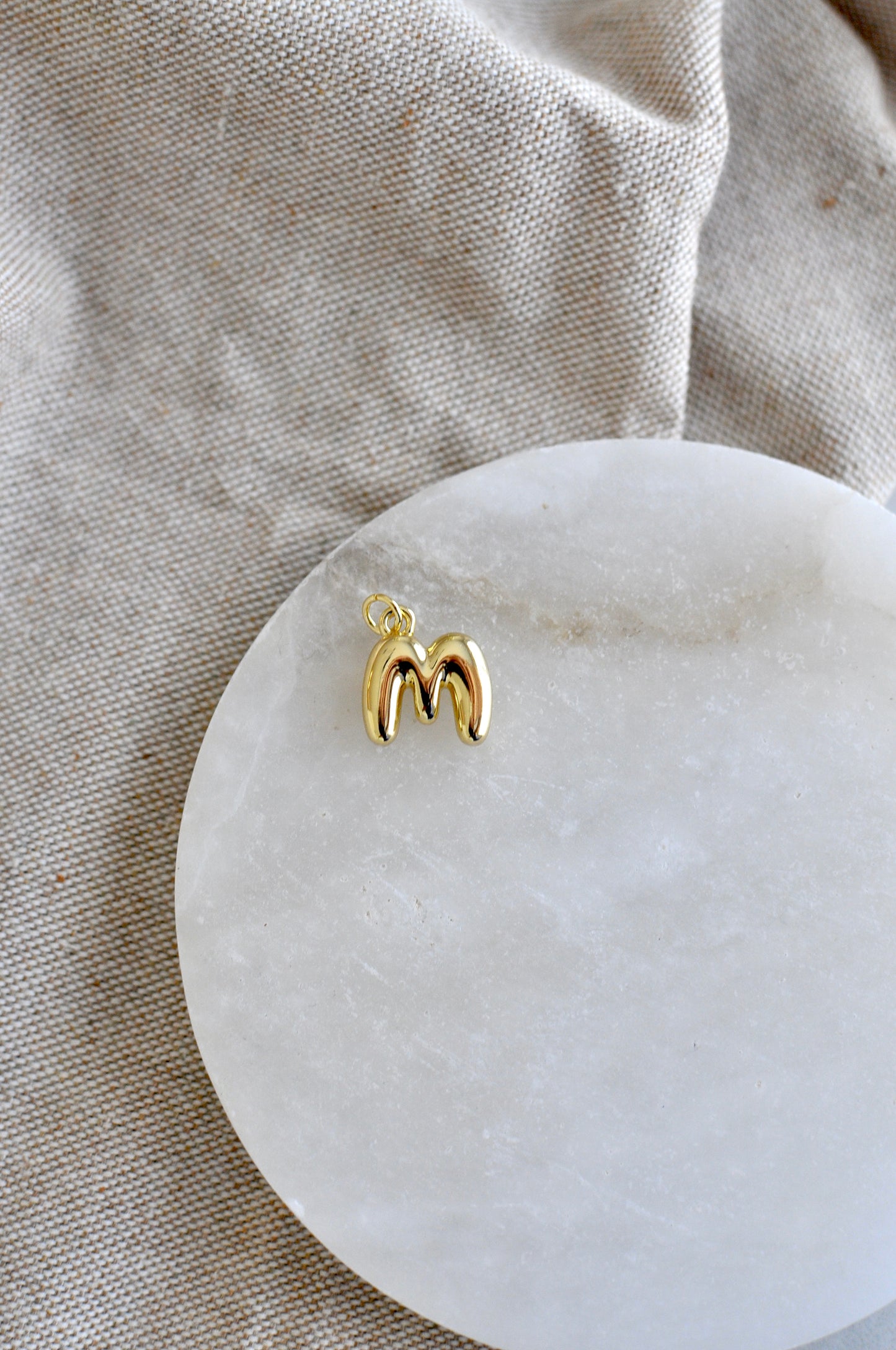 Bubble Letter Charms