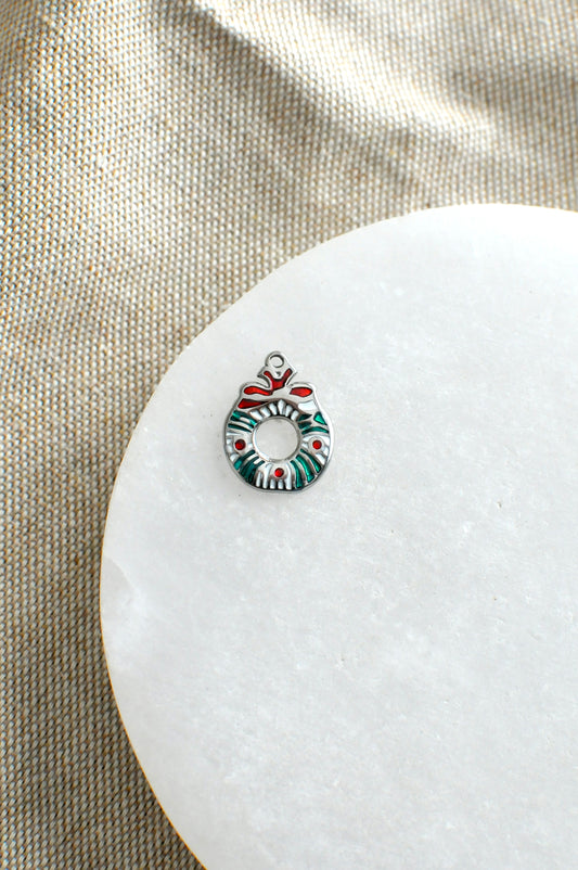 Christmas Wreath Charm