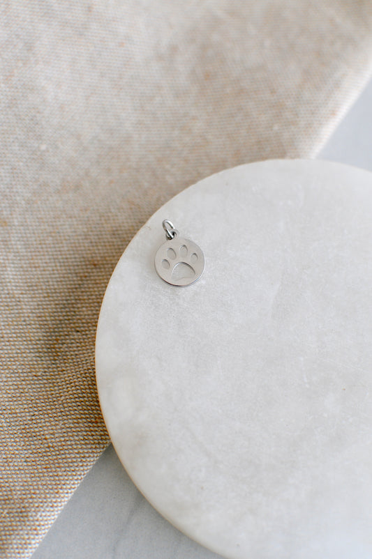 Paw Print Charm