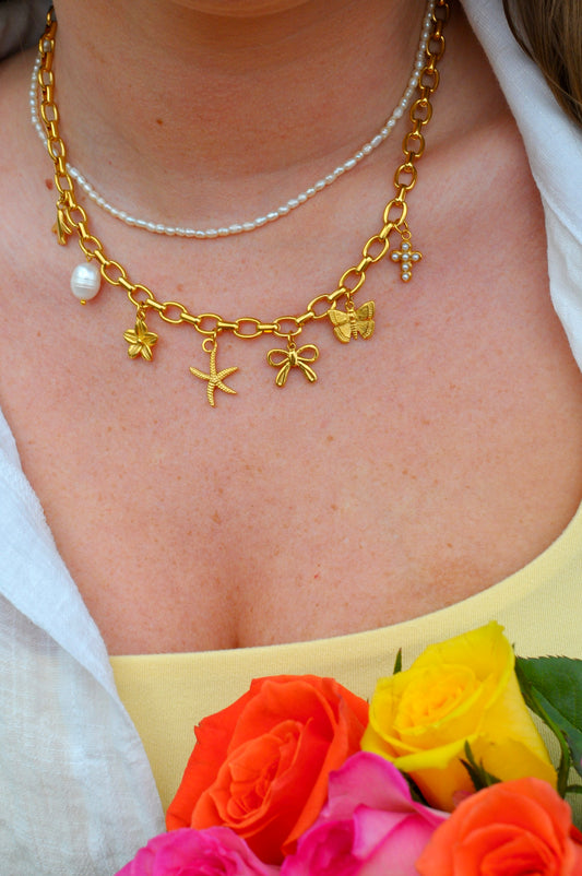 Hawaiian Flower Charm