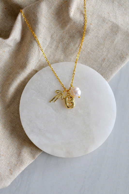 The Dainty Bow Charm Necklace