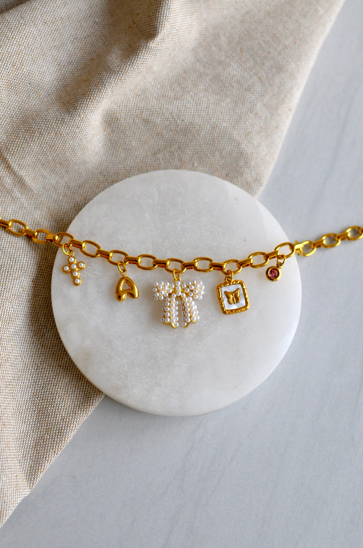 Medium Bubble Letter Charm