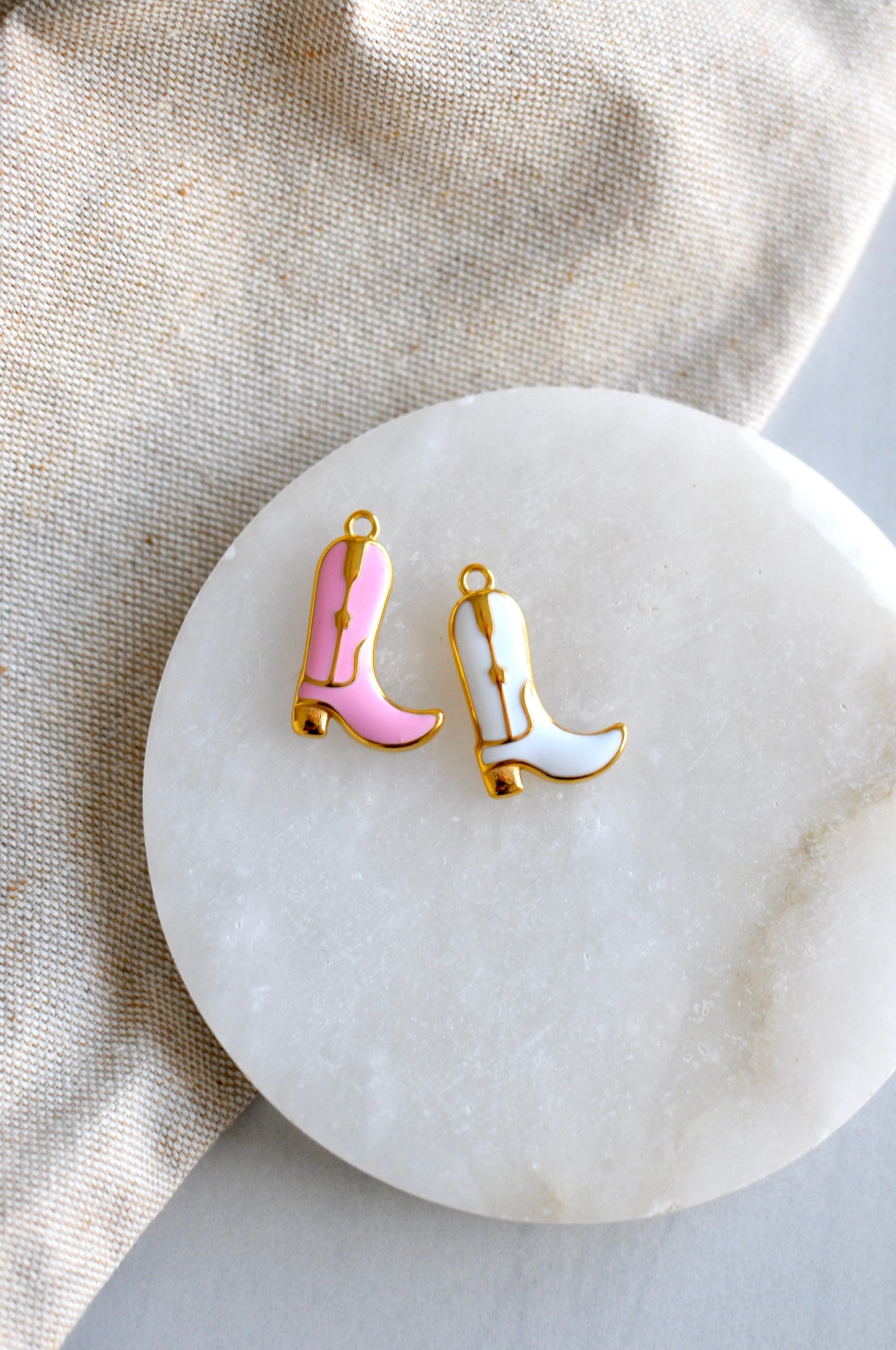 Colorful Cowboy Boot Charm