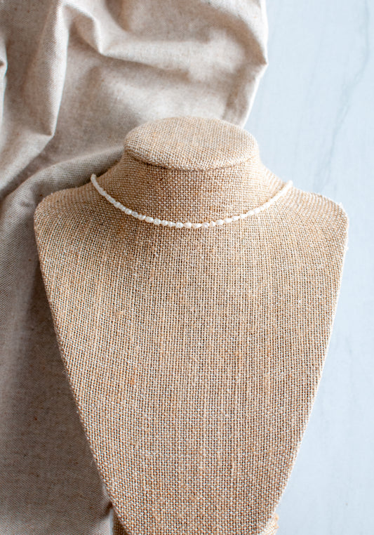 Waterproof Pearl Choker Necklace