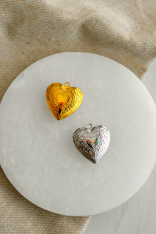 Heart Locket Charm