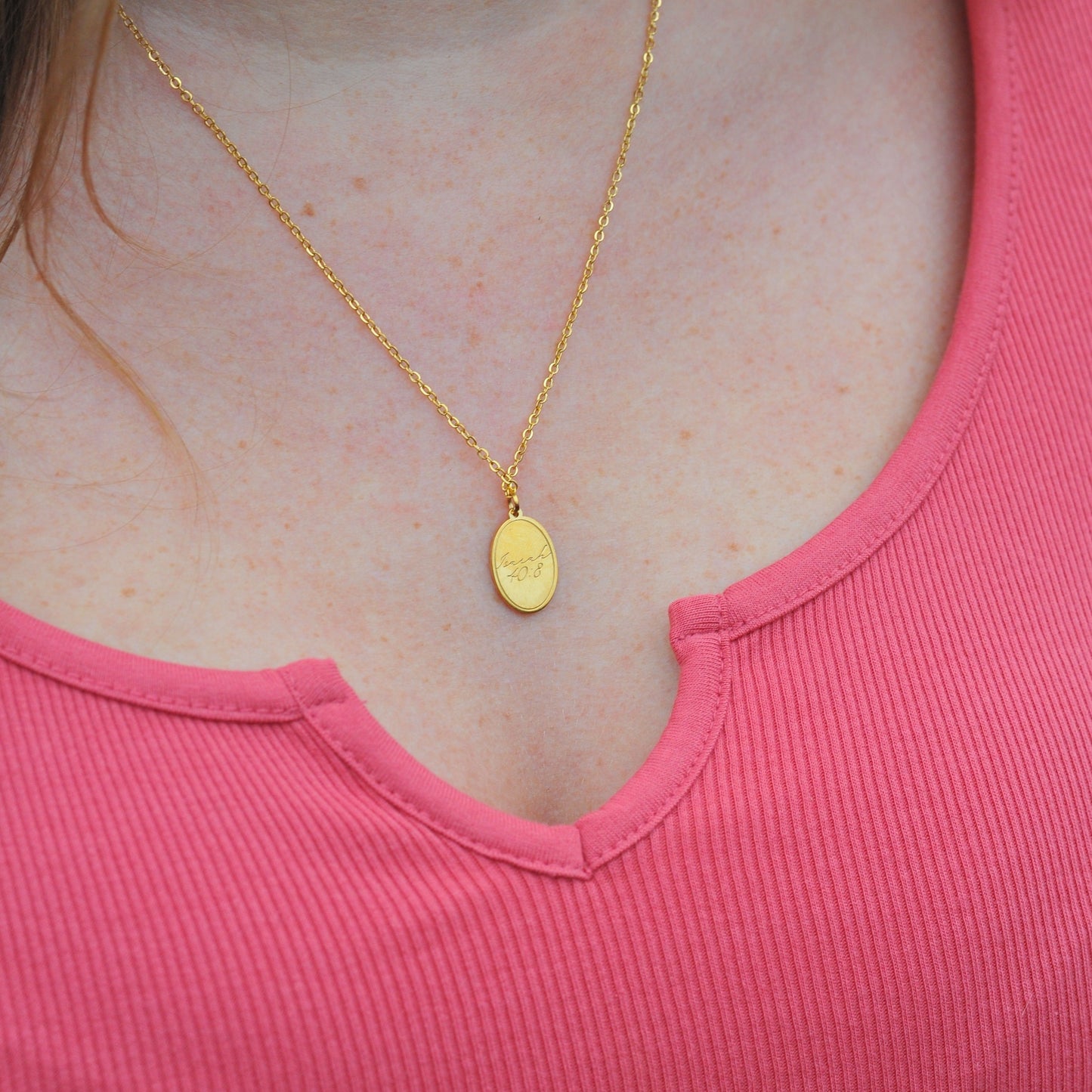 Floral Pendant Necklace