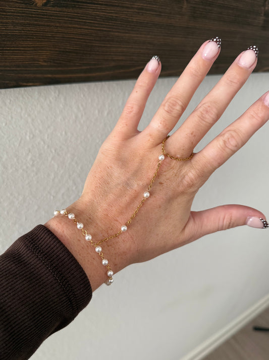Pearl Hand Chain