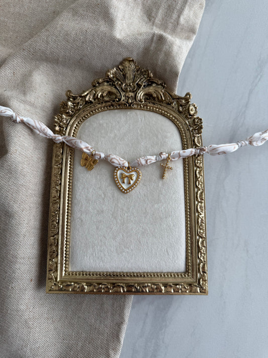 Faith Fall Scarf Necklace