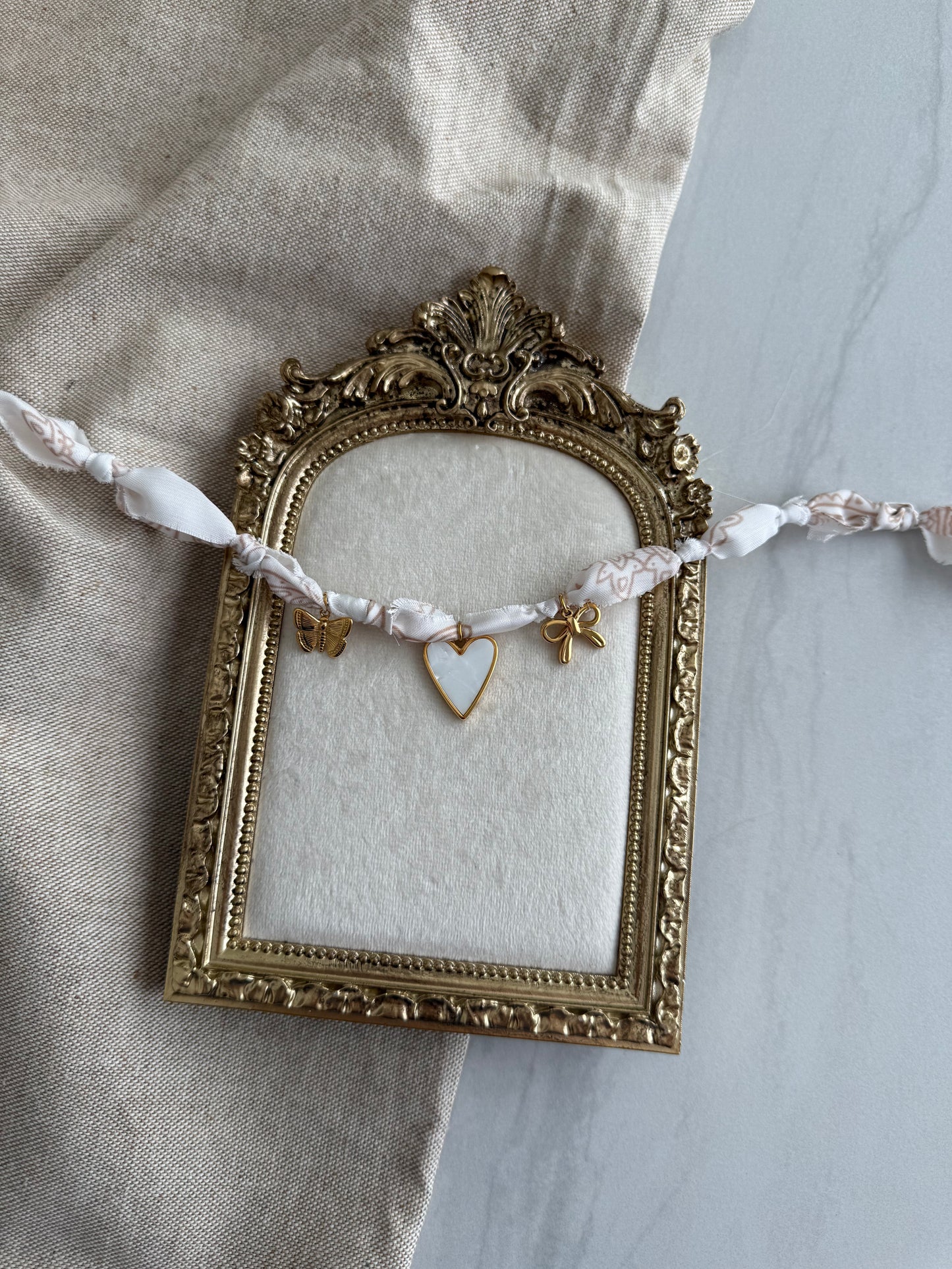 Hope Fall Scarf Necklace