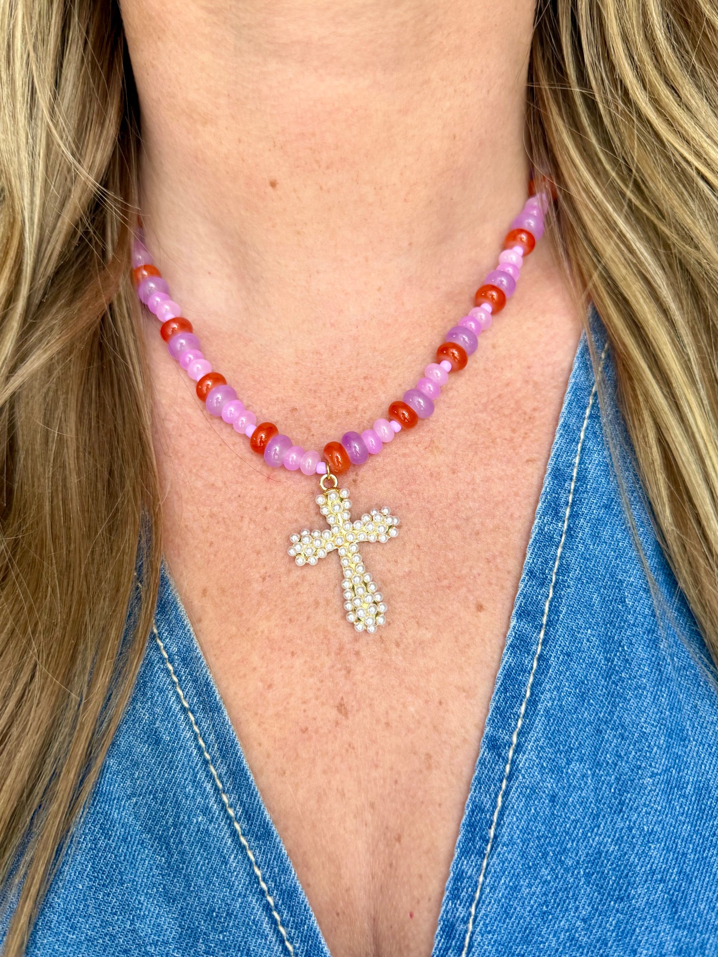 Natchitoches Beaded Necklace