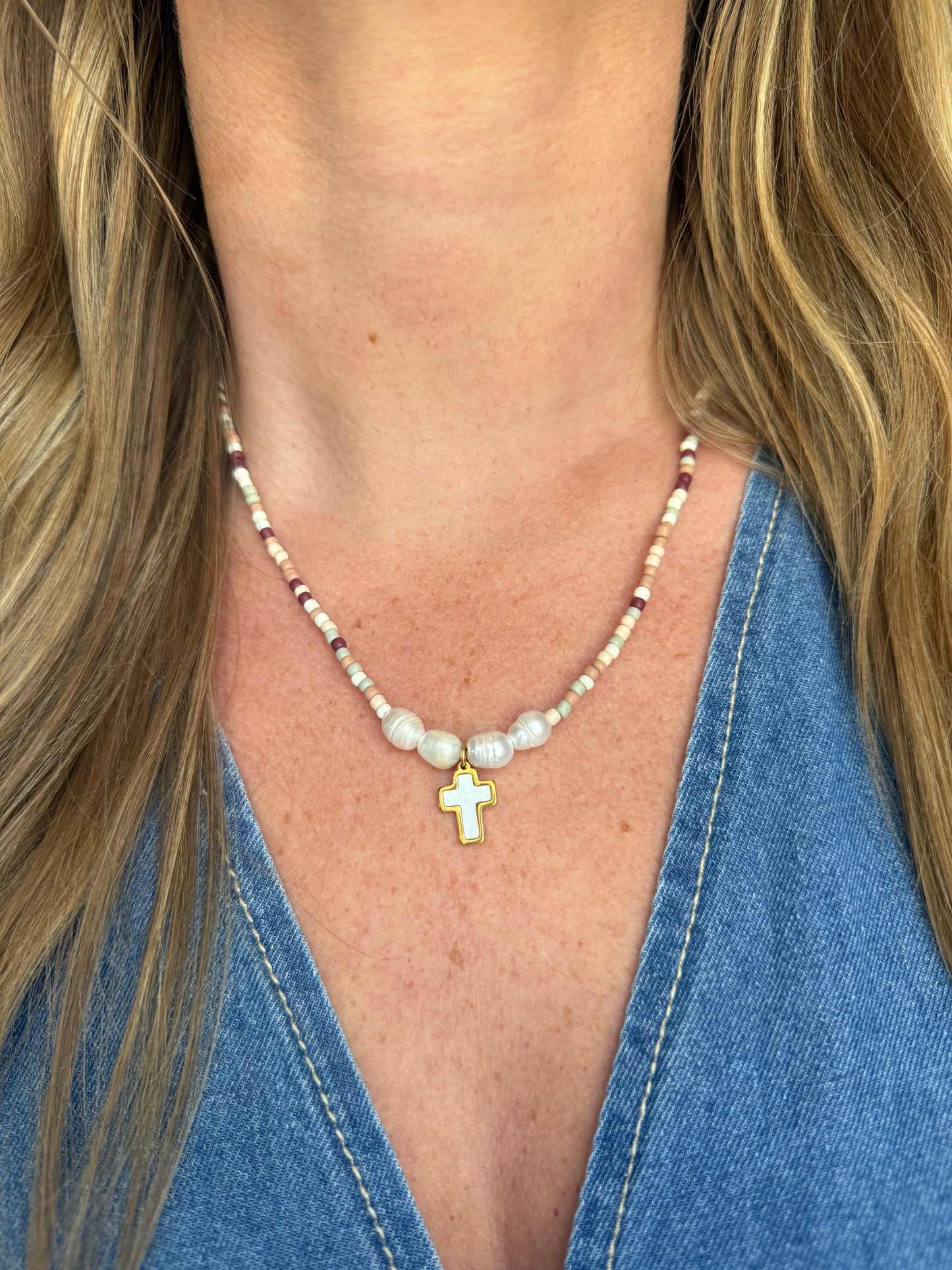 Autumn Grace Beaded Necklace