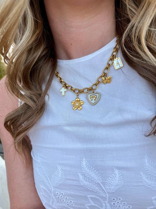 Double Loop Chunky Necklace Chain