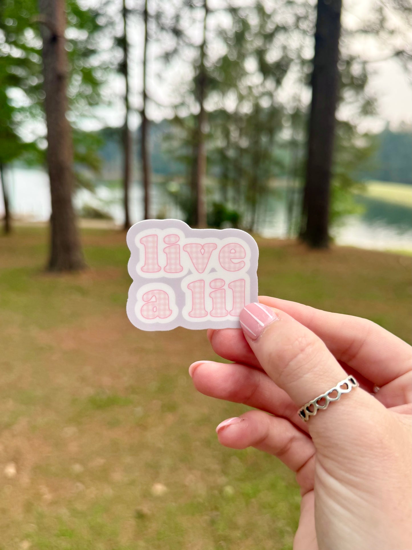 Live A Lil Sticker