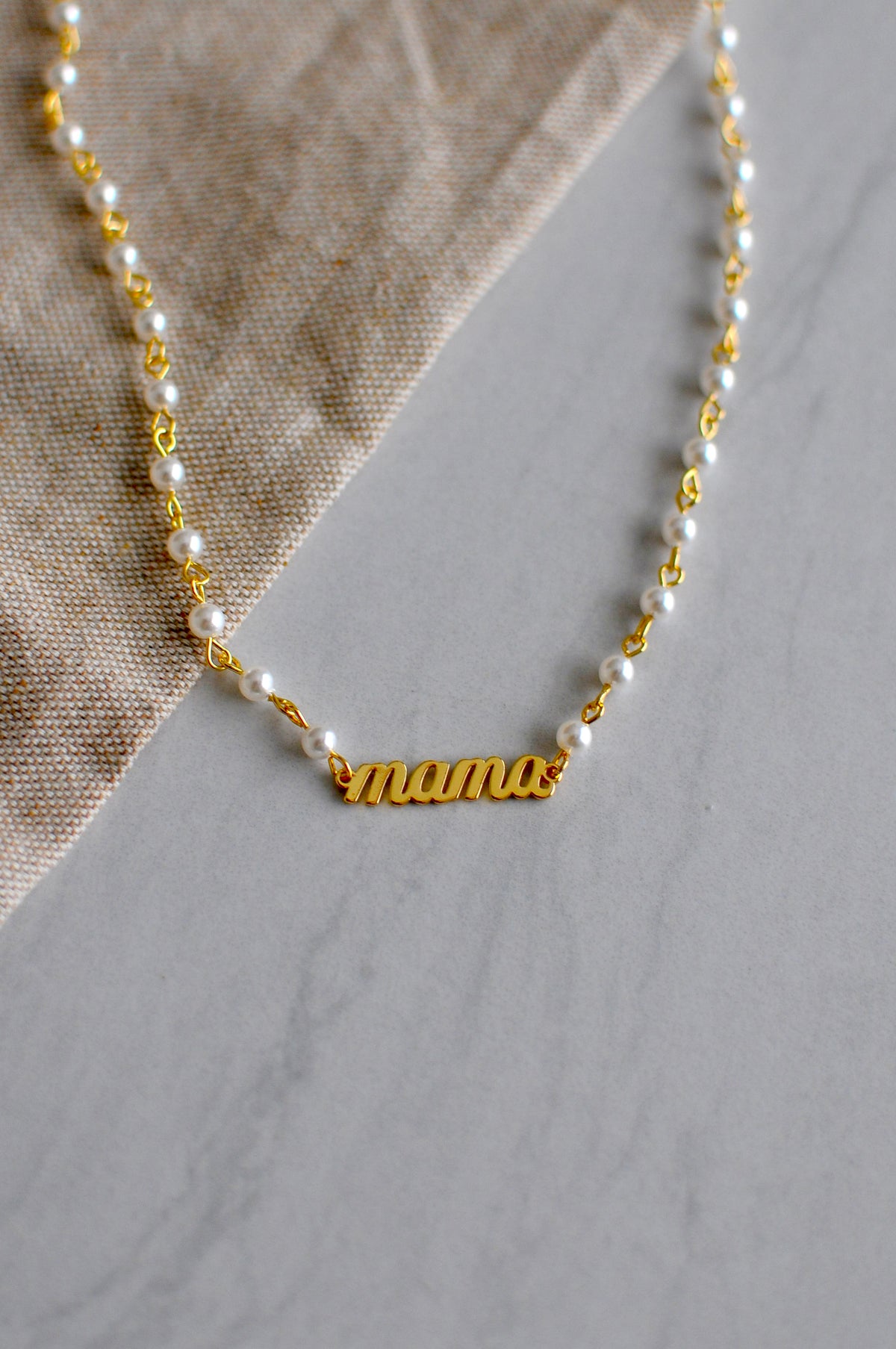 Mama Pearl Necklace
