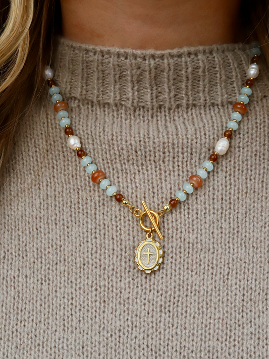 Faith Beaded Necklace