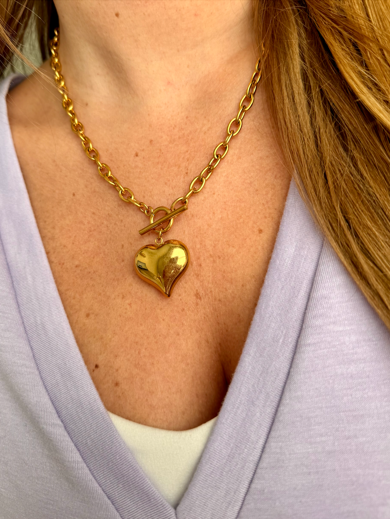 Ash Heart Necklace