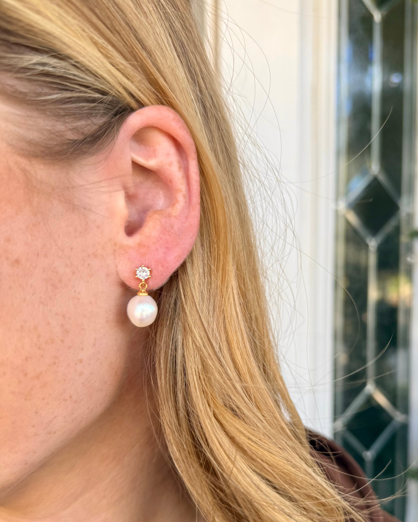 Wedding Pearl Studs