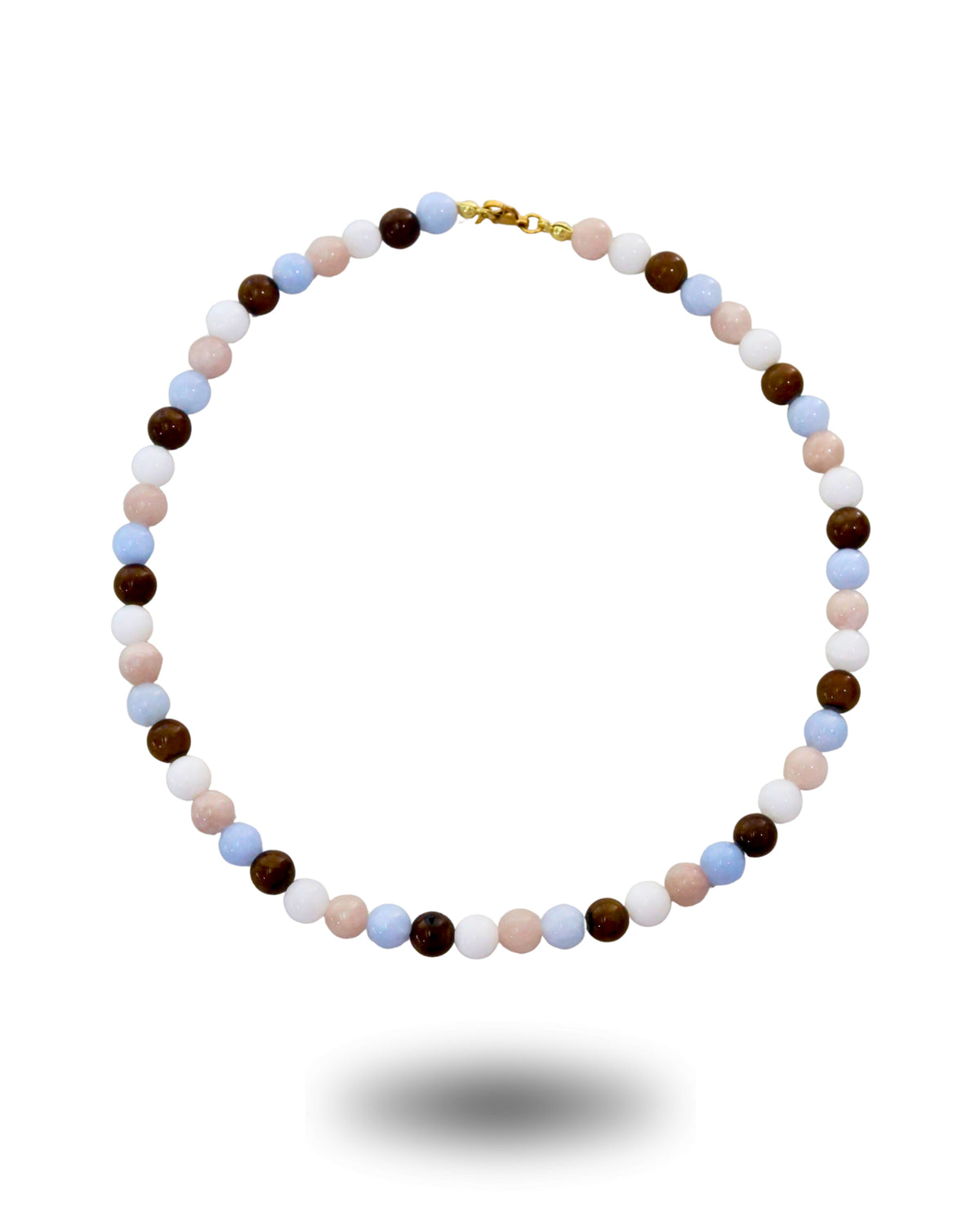 Blueberry Chai Beaded Necklace