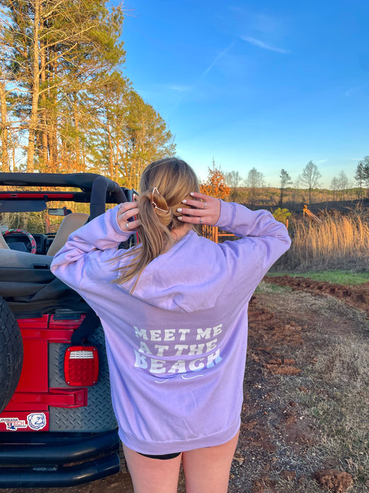 Meet Me At The Beach Hoodie