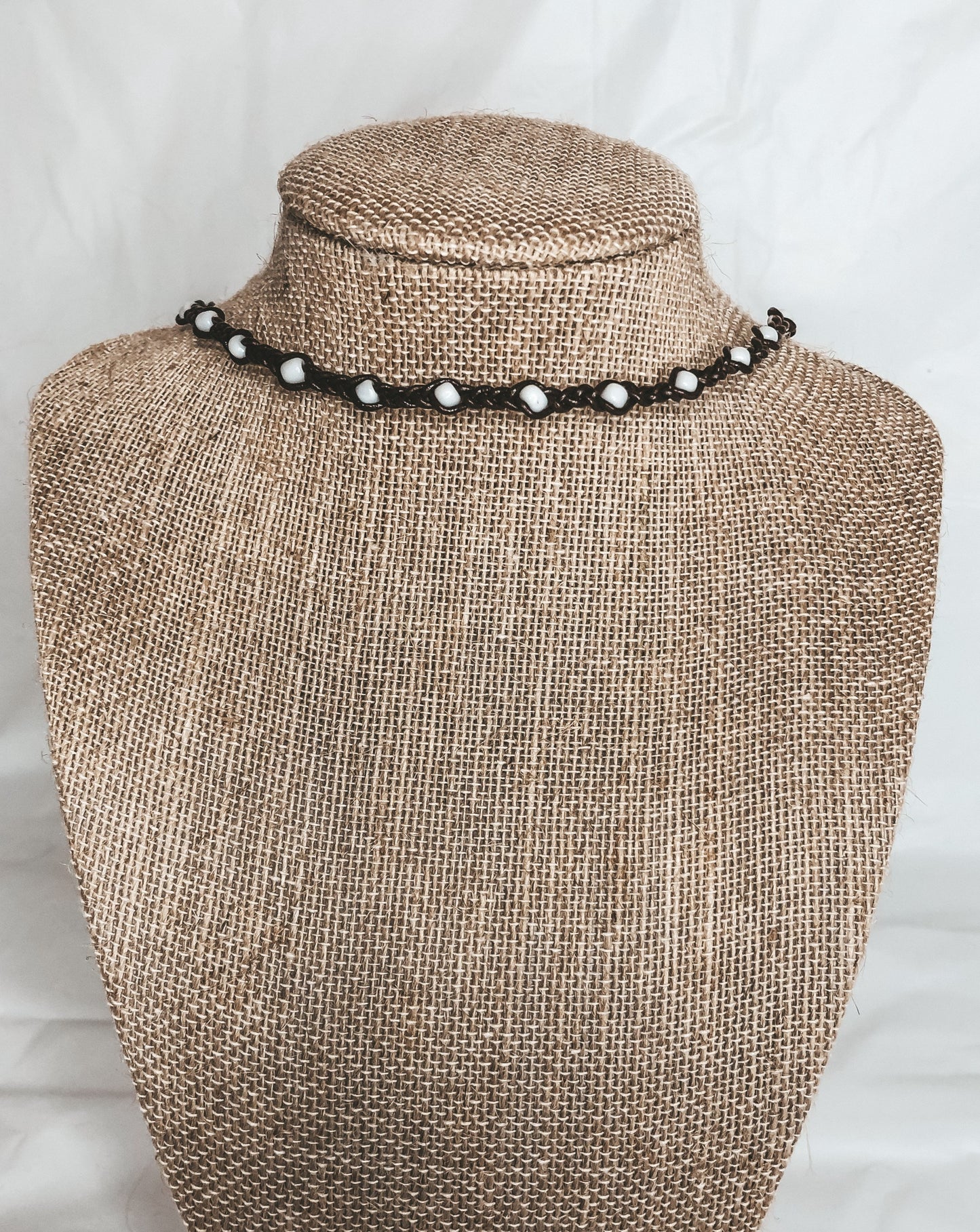 Dark Brown Leather Necklace/Bracelet