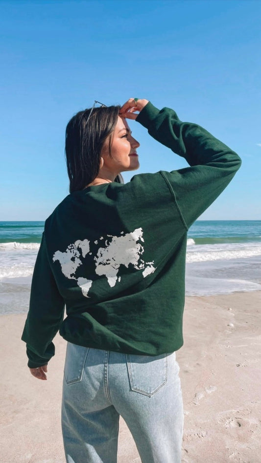 Let's Travel the World Sweatshirt