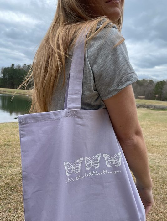 Lilac Tote Bag