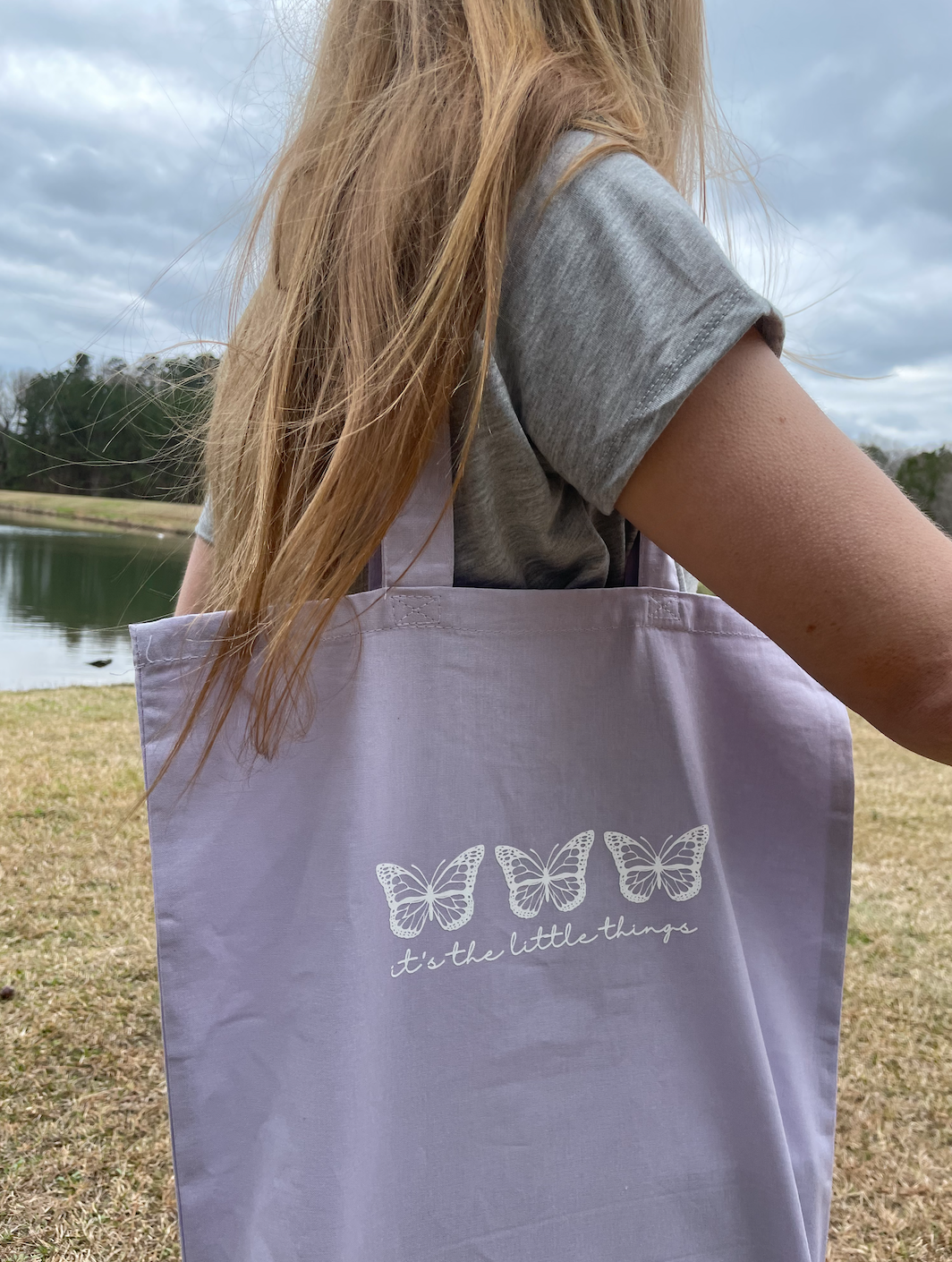 Lilac Tote Bag