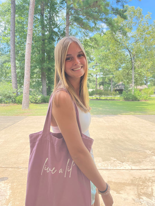 Live A Lil Tote Bag