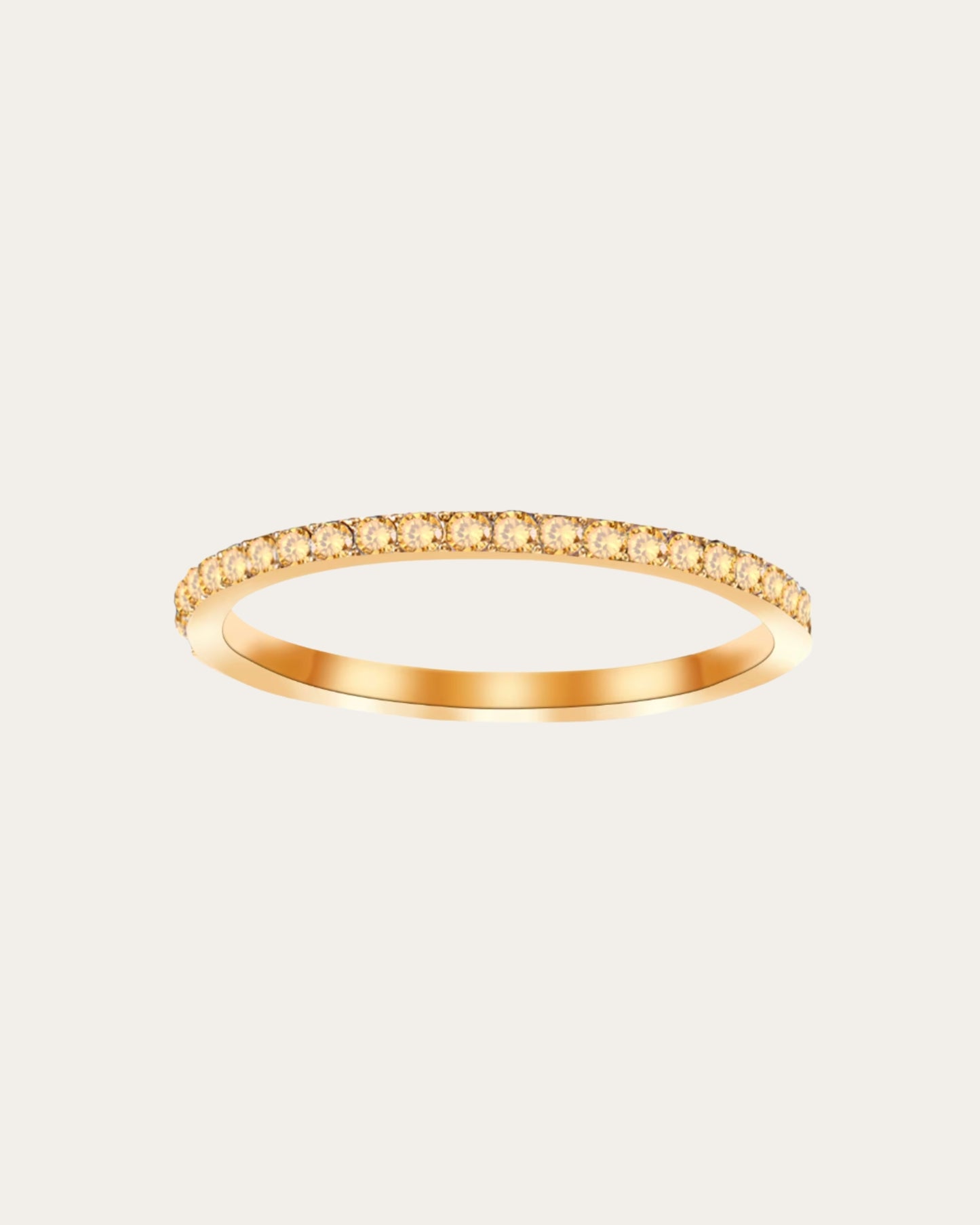 Gold Dainty Birthstone Rings