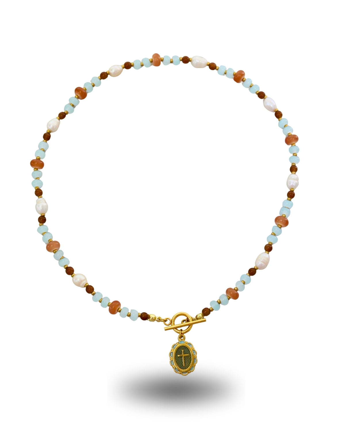 Faith Beaded Necklace