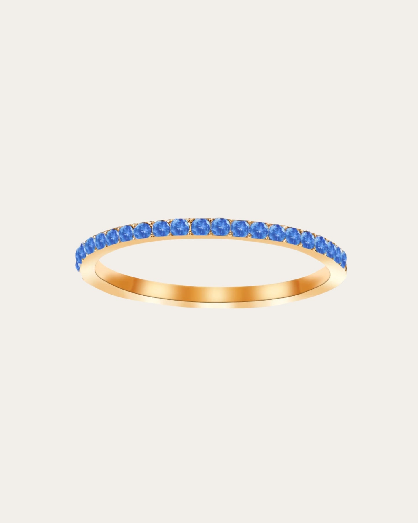 Gold Dainty Birthstone Rings