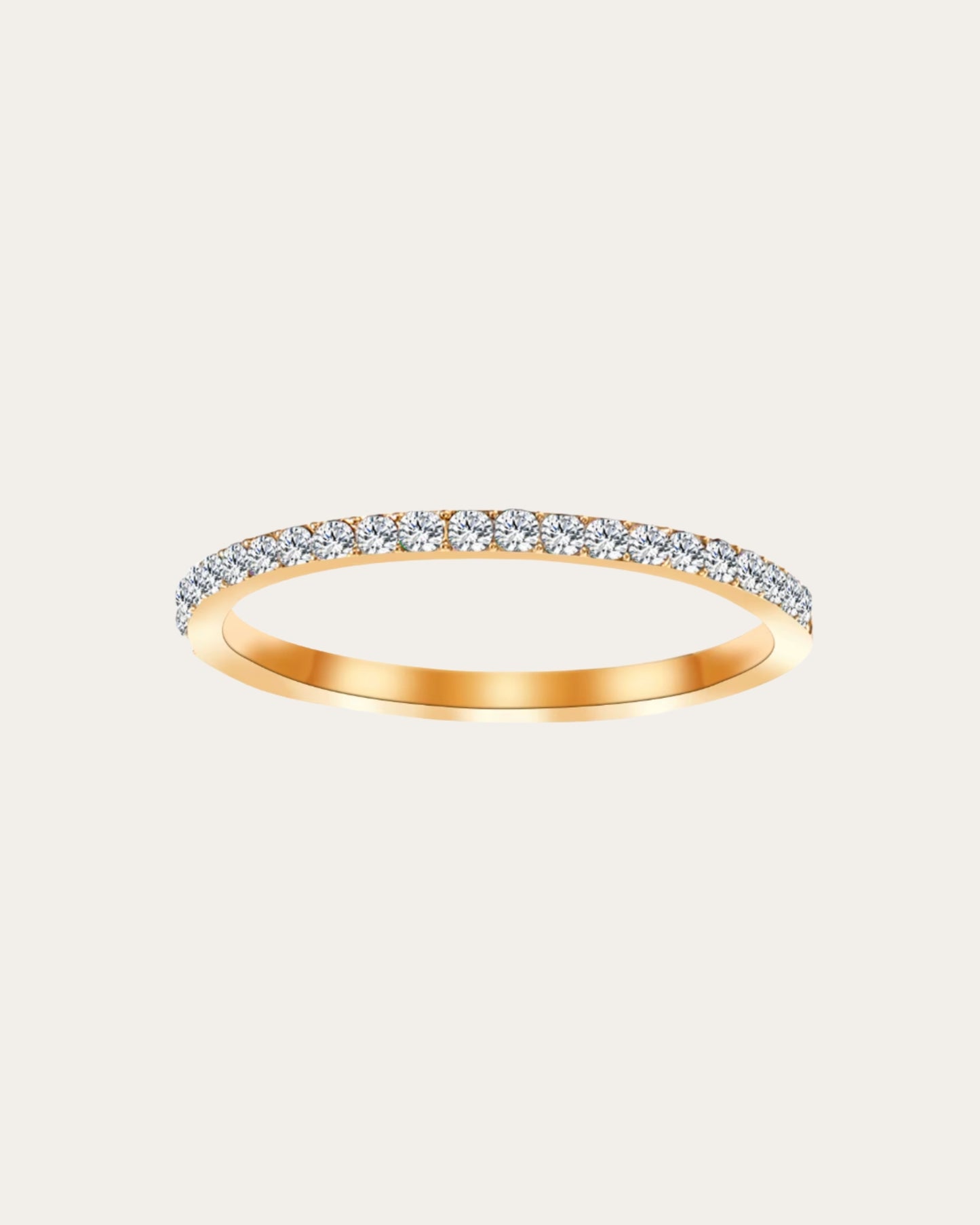 Gold Dainty Birthstone Rings