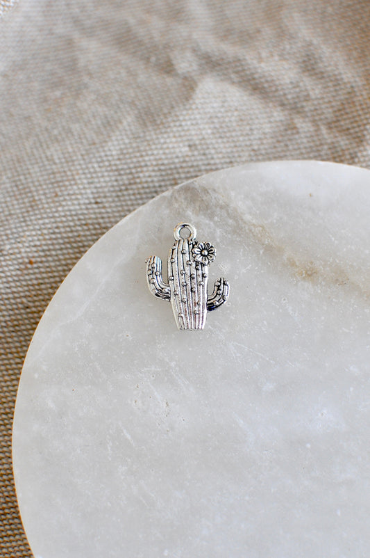 Flower Cactus Charm