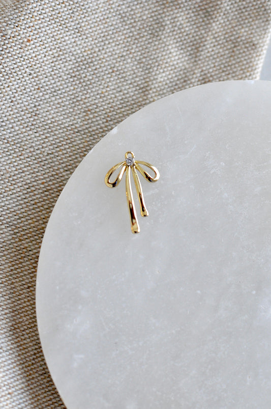 Drooping Bow Charm