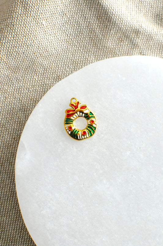 Christmas Wreath Charm