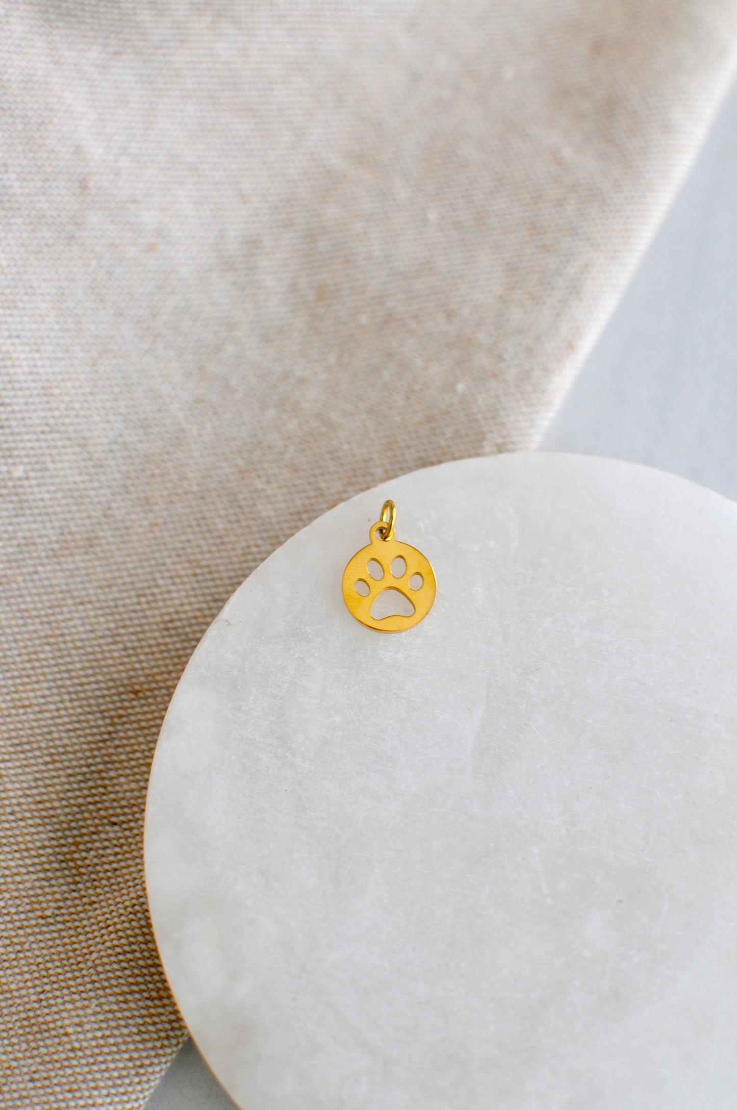 Paw Print Charm