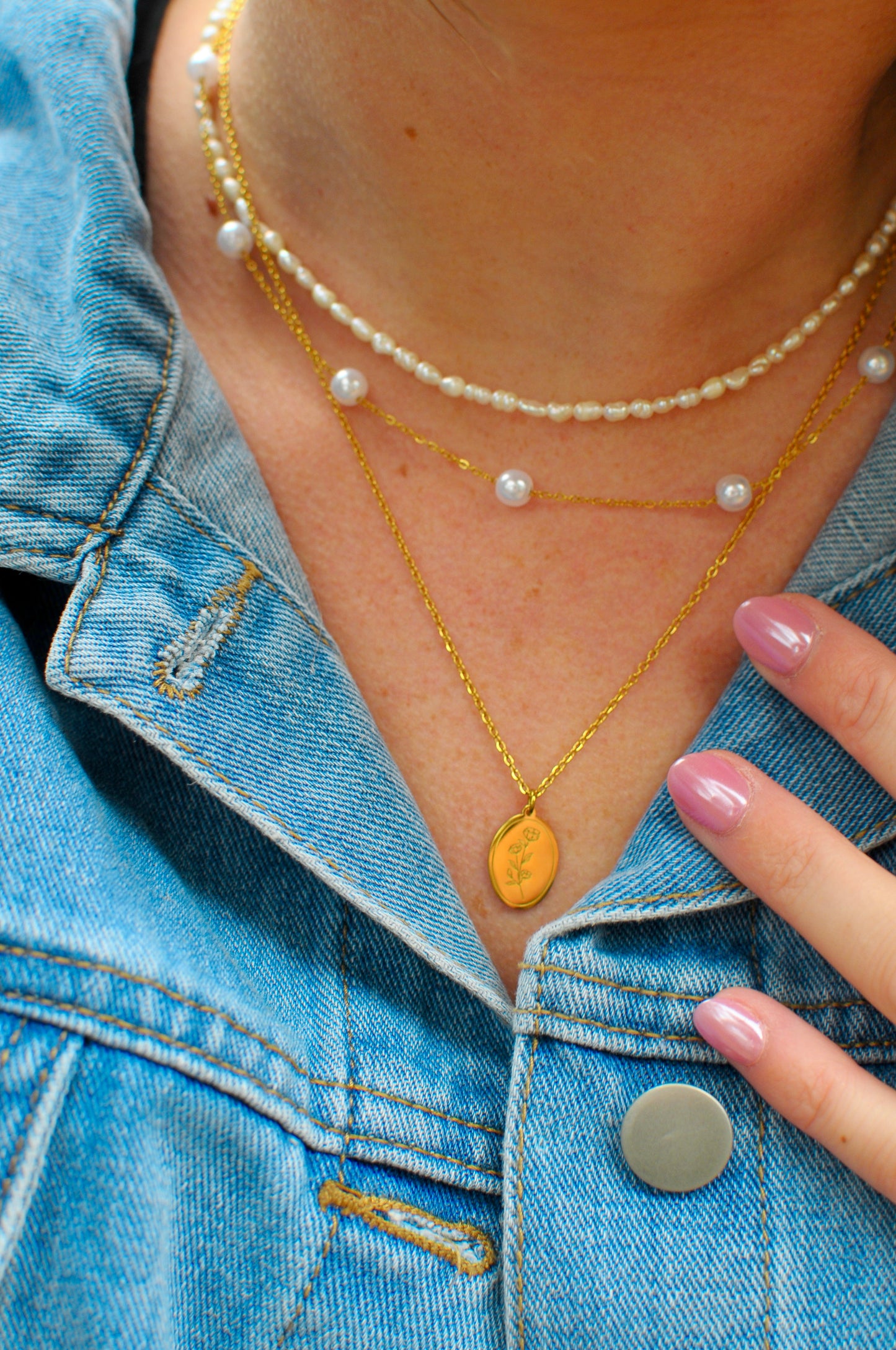 Olivia Pearl Necklace