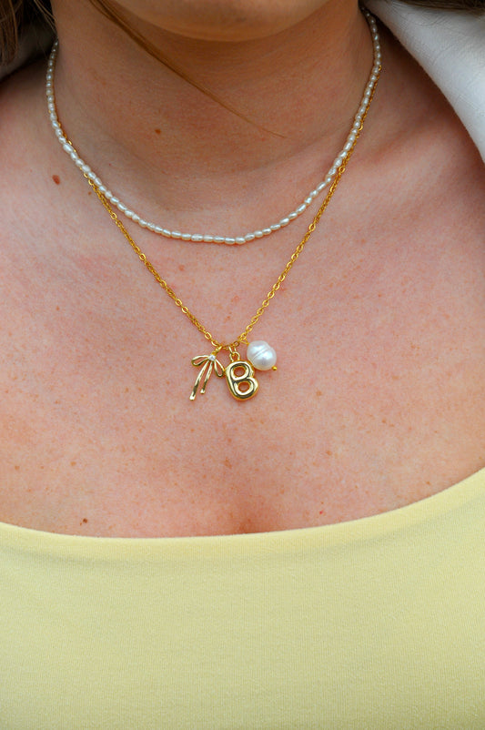 The Dainty Bow Charm Necklace