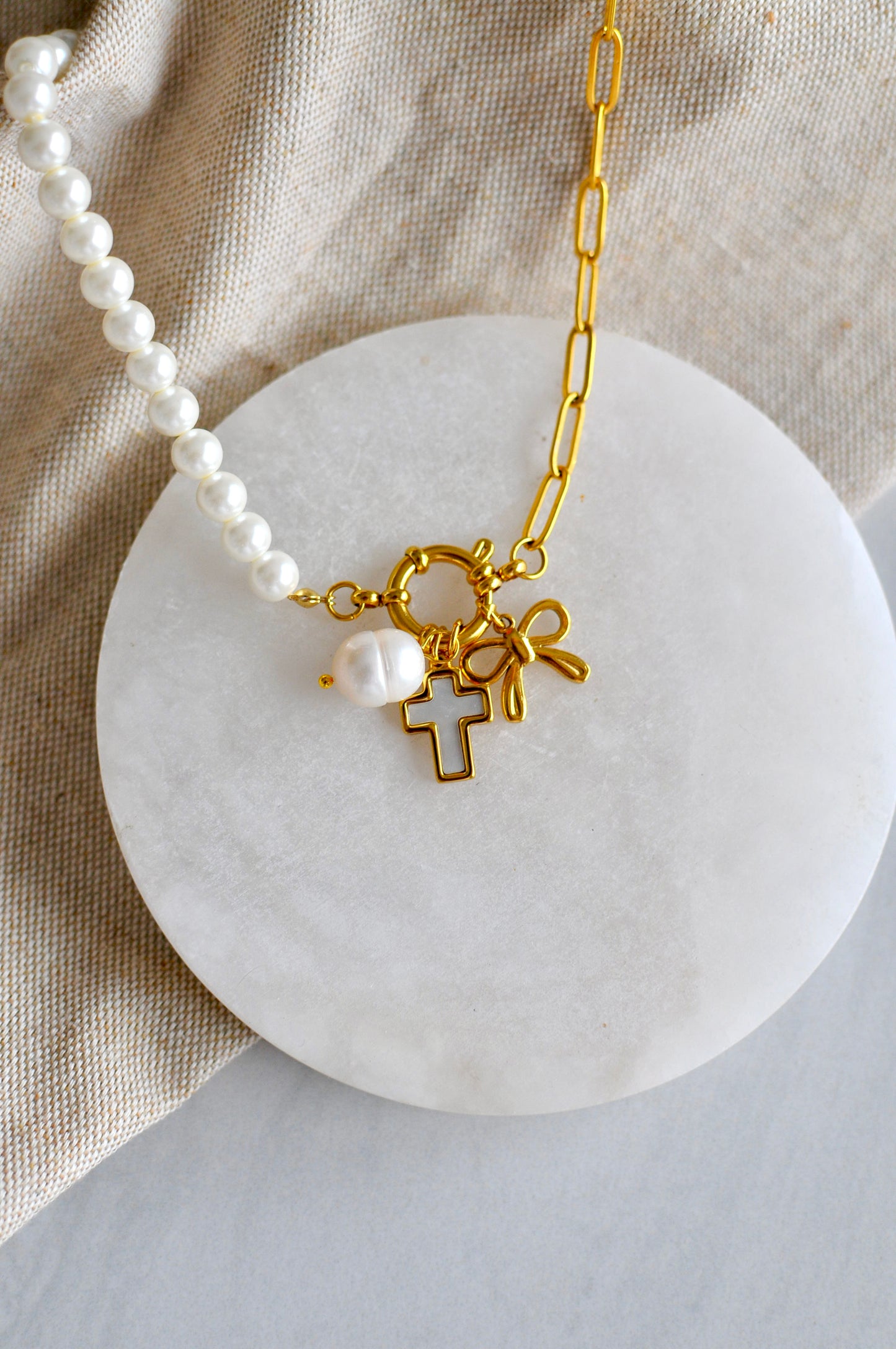 The Olivia Charm Necklace
