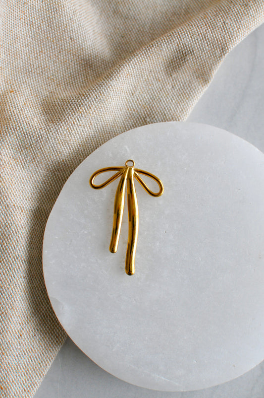 Large Bow Charm