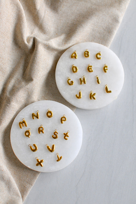 Medium Bubble Letter Charm