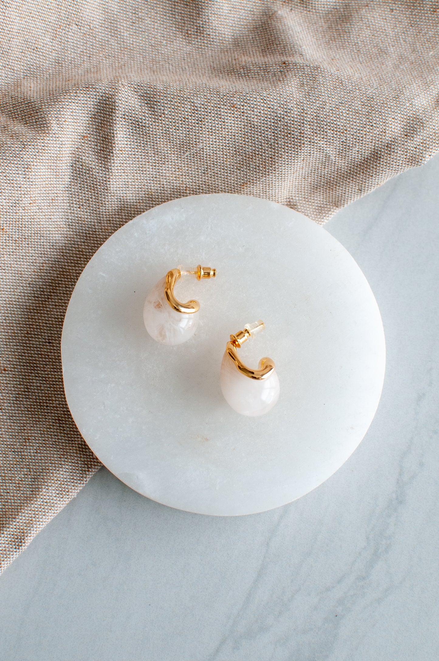 Pearl Teardrop Earrings